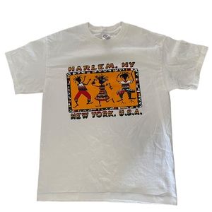 Vintage Harlem New York Tourist T-Shirt: Adult Medium: Reggae Festival
